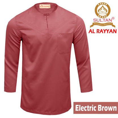 SULTAN KURTA - AL RAYYAN - ROUND NECK FULL SLEEVES