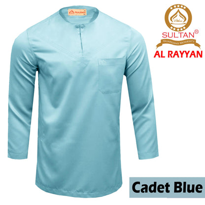 SULTAN KURTA - AL RAYYAN - ROUND NECK FULL SLEEVES