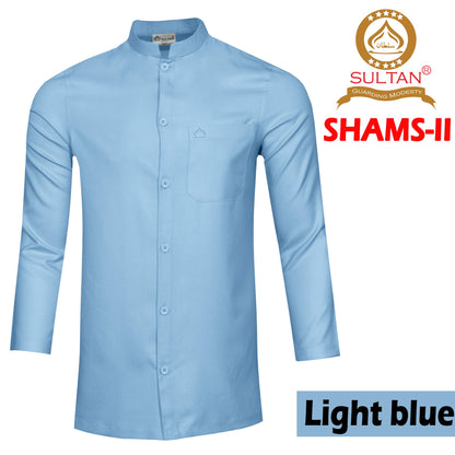 SULTAN KURTA SHAMS II- BAJU RAIHAN COLLAR FULL SLEEVE