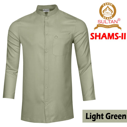 SULTAN KURTA SHAMS II- BAJU RAIHAN COLLAR FULL SLEEVE